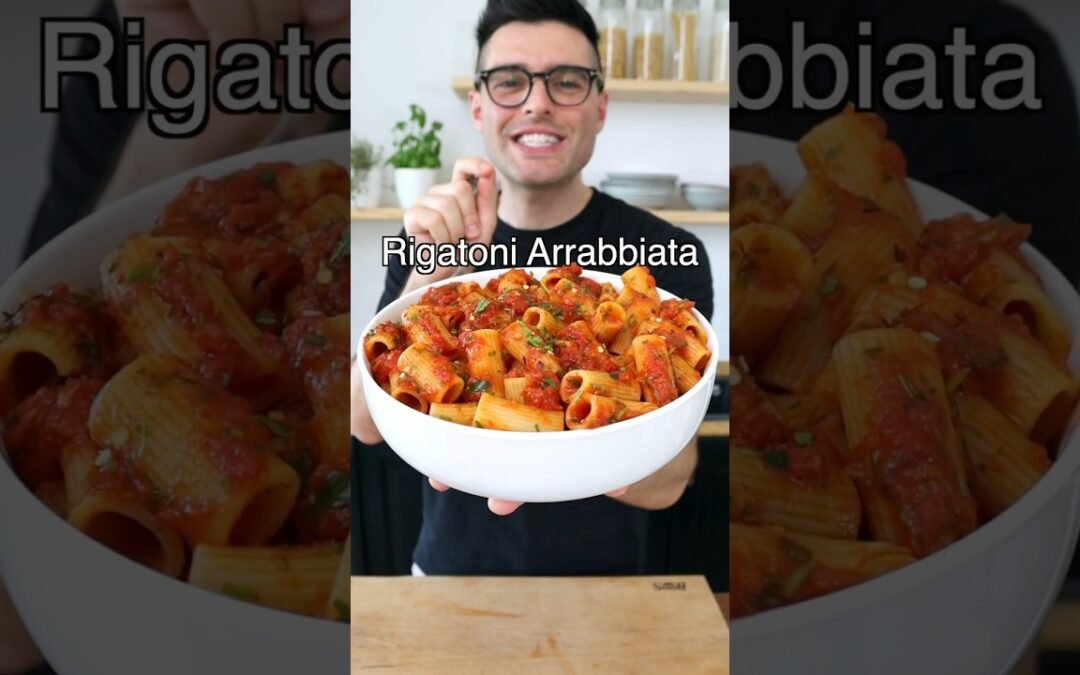 Easy Rigatoni Arrabbiata Pasta (15 mins)