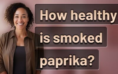 How healthy is smoked paprika?