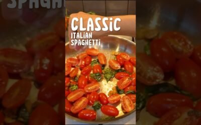 Simple yet incredible pasta recipe – olive oil infused with Garlic and basil#shorts#shortsfeed