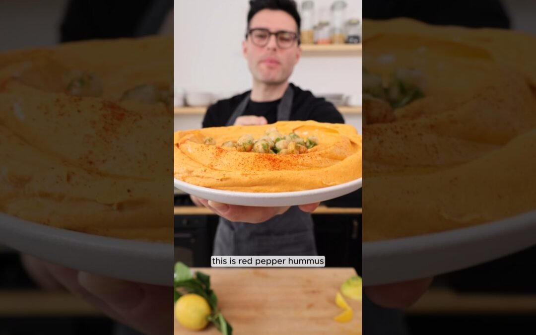 Roasted Red Pepper Hummus