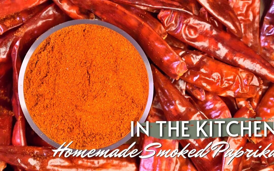 How I make Homemade Smoked Paprika