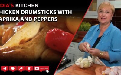 Chicken Drumsticks with Peppers and Paprika