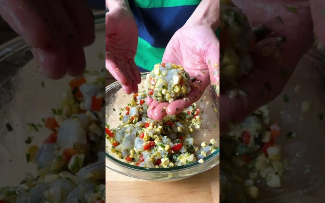 Easy Shrimp Cakes with a Smoked Paprika Aioli