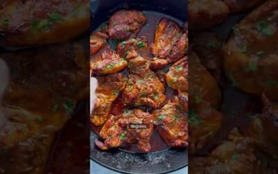 30-min Oven Baked Chicken Thighs Recipe