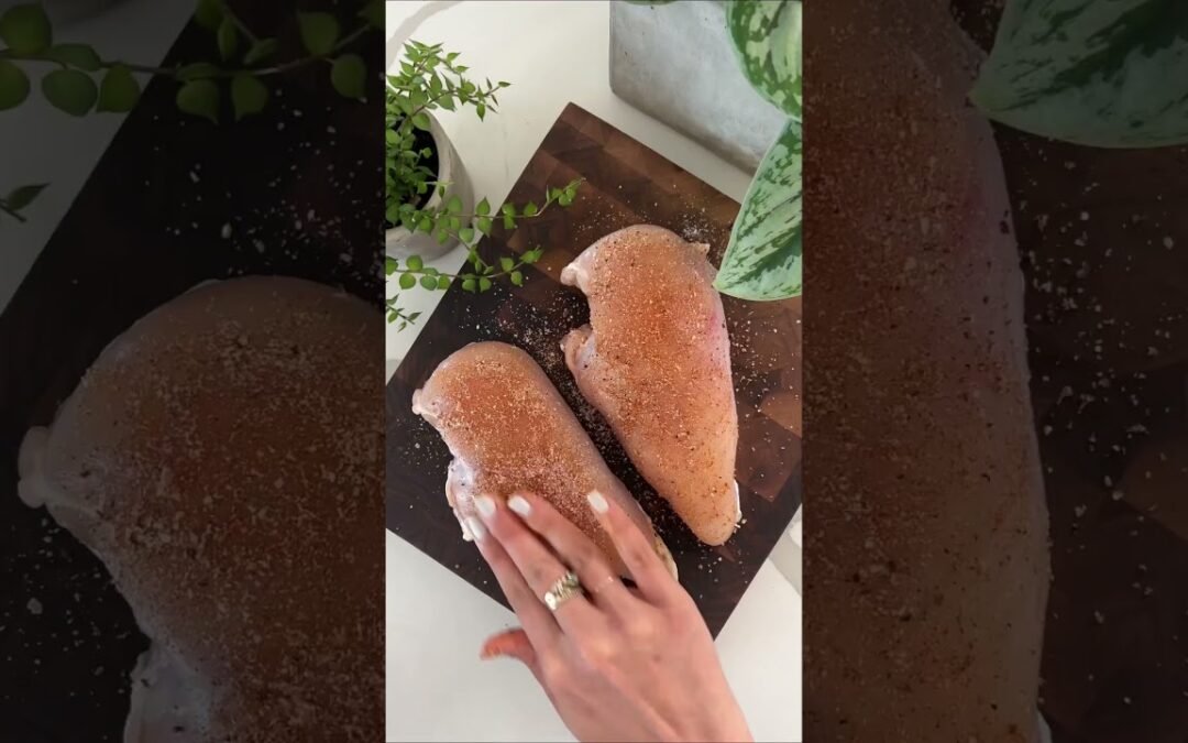 The secret to juicy roasted chicken breast…