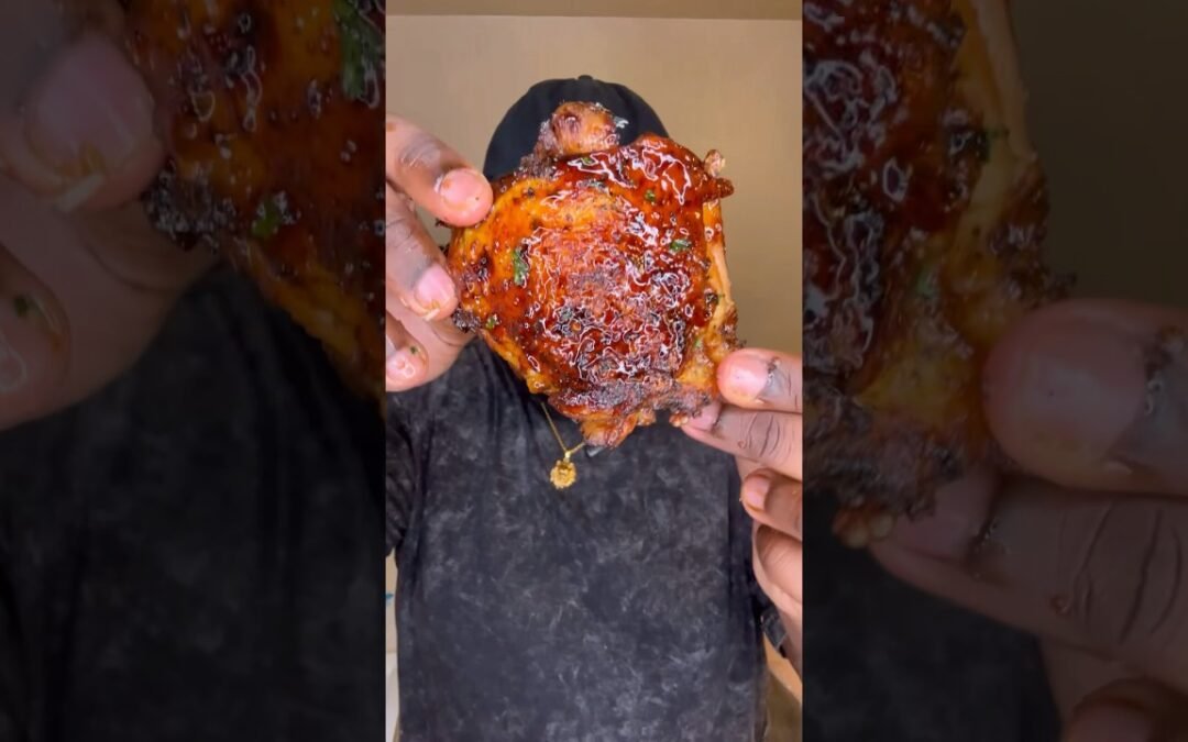 You only have 30 mins, make Honey Garlic Glazed Chicken Thighs