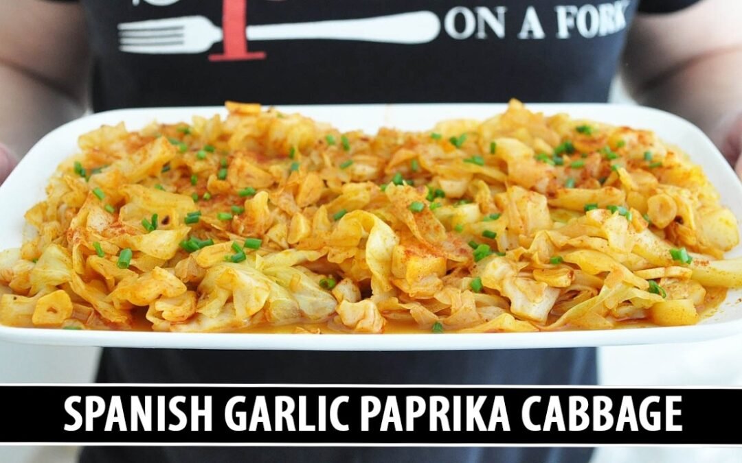 Spanish Garlic Paprika Cabbage | Irresistibly Delicious & Easy to Make