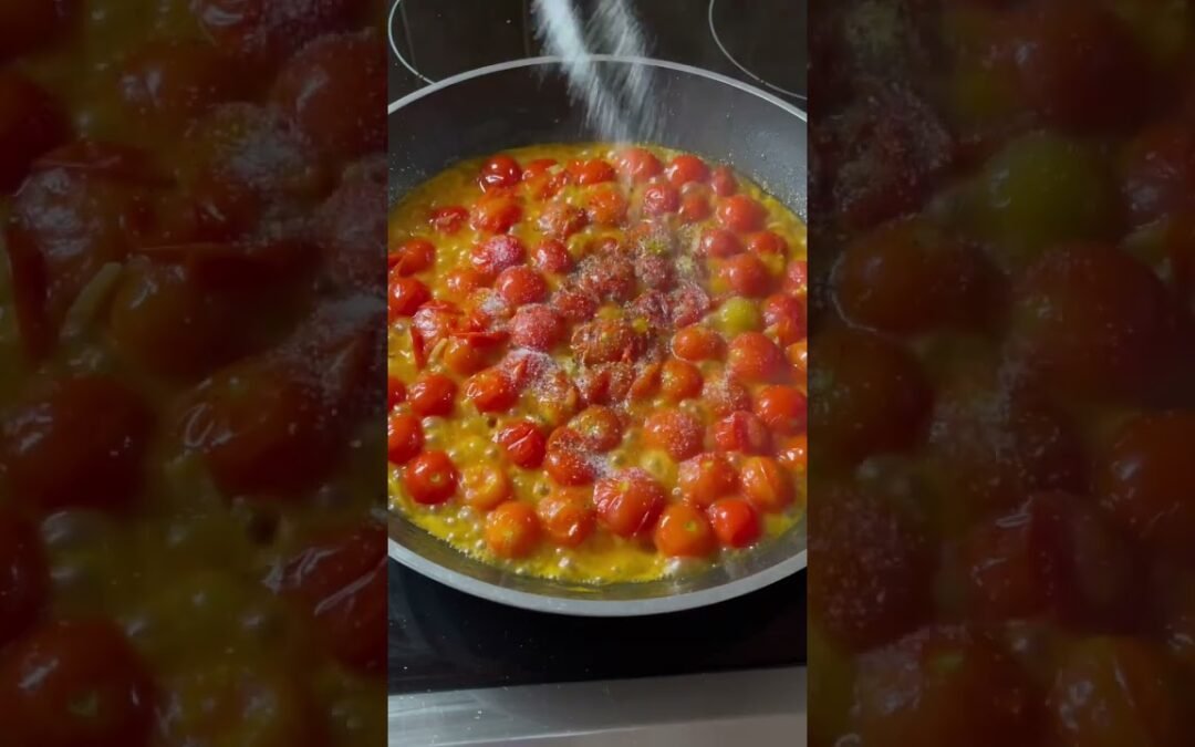 15 Minute Fresh Cherry Tomato Pasta