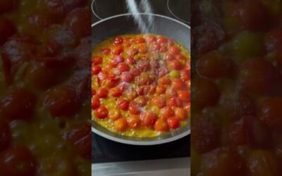 15 Minute Fresh Cherry Tomato Pasta