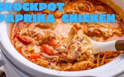Easy Chicken Paprika Cooked in the Slow Cooker