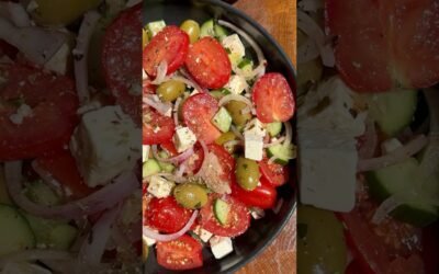 Greek Salad (With Feta Cheese)