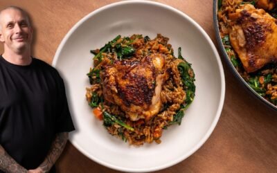 30 Minute Dinner: Paprika Chicken with Rice