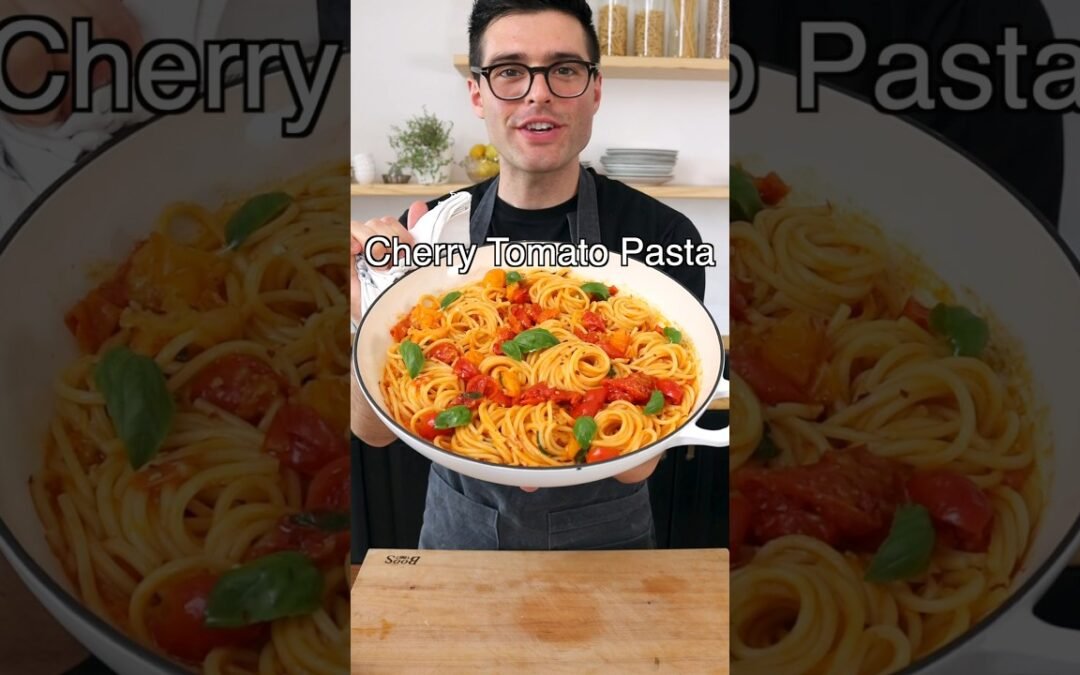 Easy Cherry Tomato Pasta in 20 minutes