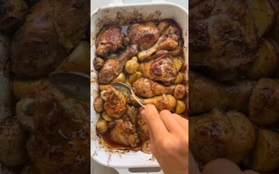 One Pan Chicken & Potatoes | FeelGoodFoodie