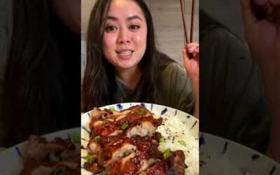 The BEST Air Fryer Soy Sauce Chicken