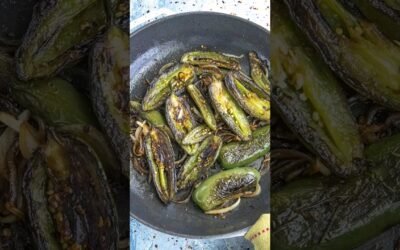 Mexican Blistered Peppers (Chiles Toreados)