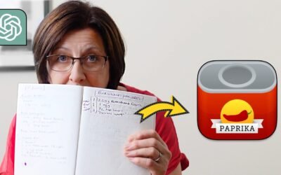 From Paper to Paprika: Quick Recipe Digitisation Hack