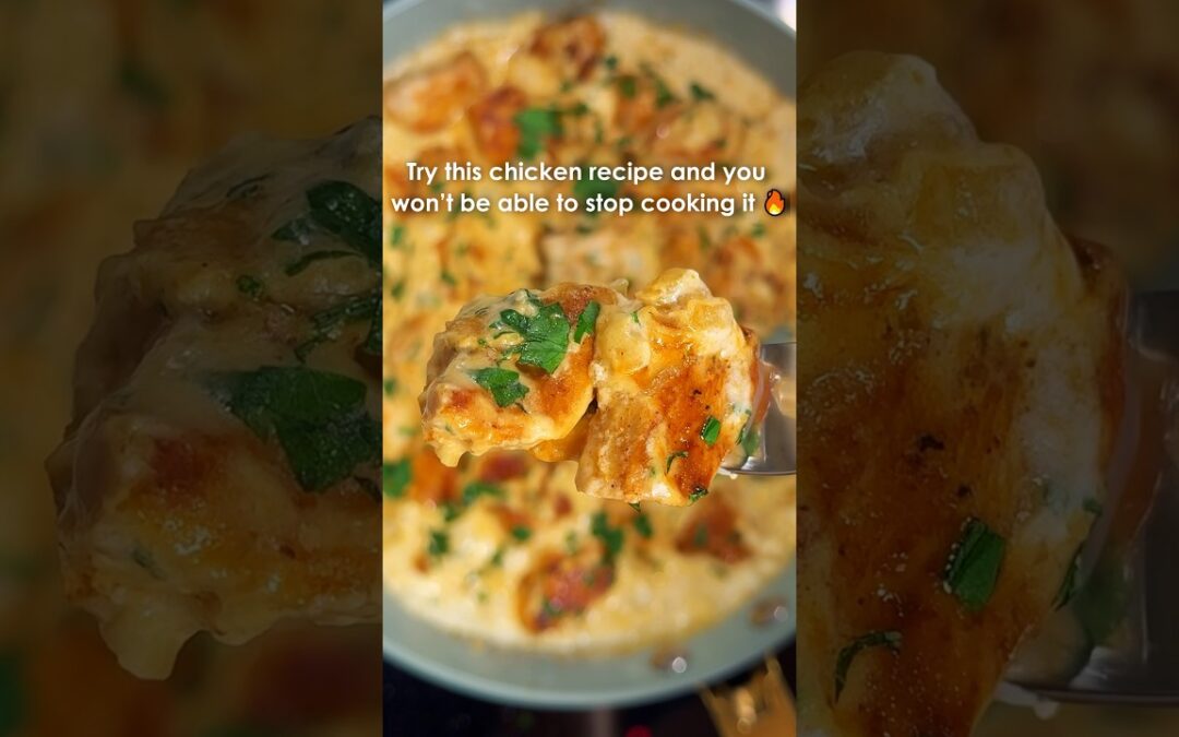 Creamy Aesthetic: Smoky Paprika Chicken  #cooking #chicken #dinner